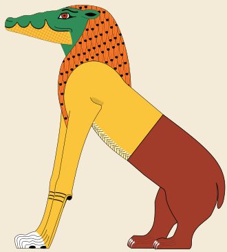 Depiction of Ammit
