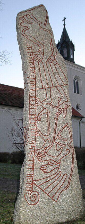 Depiction of Fenrir