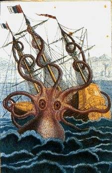 Depiction of Kraken