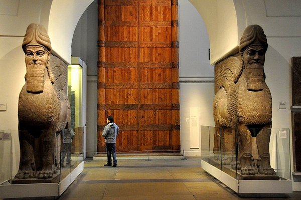 Depiction of Lamassu