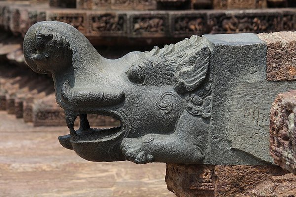 Depiction of Makara