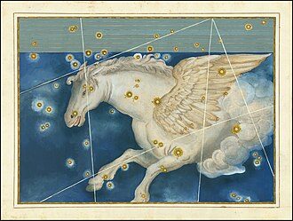 Depiction of Pegasus