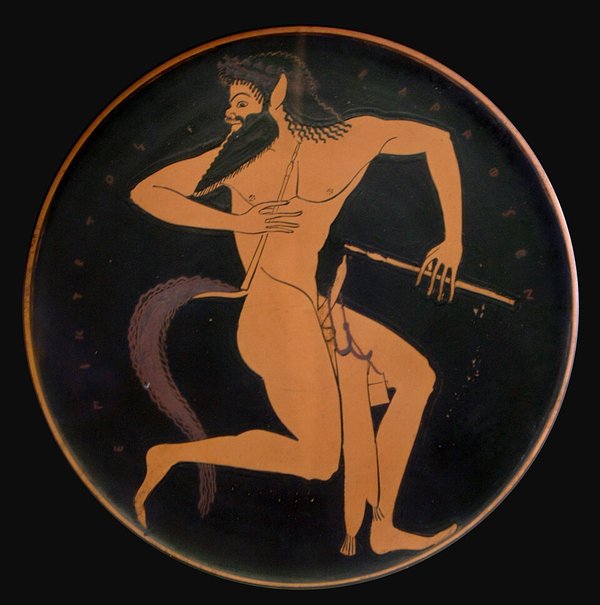 Depiction of Satyr