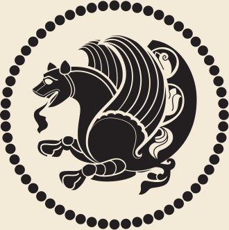Depiction of Simurgh