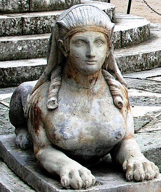 Depiction of Sphinx