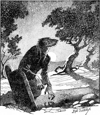 Depiction of Werewolf