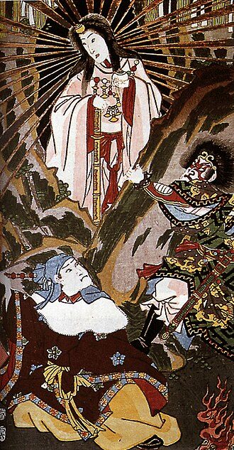 Depiction of Amaterasu