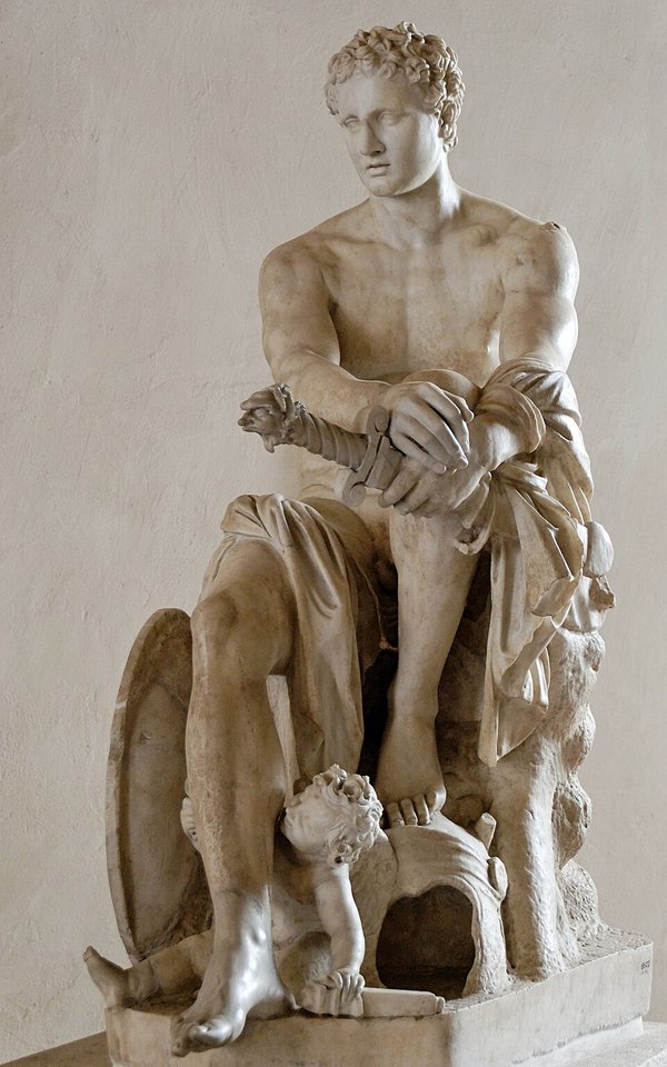 Depiction of Ares