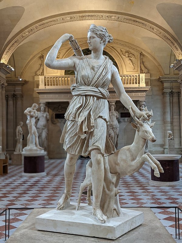 Depiction of Artemis