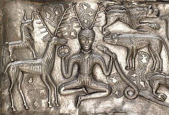 Depiction of Cernunnos