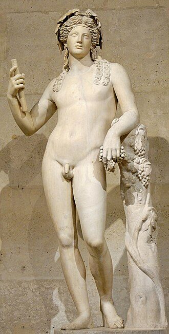 Depiction of Dionysus