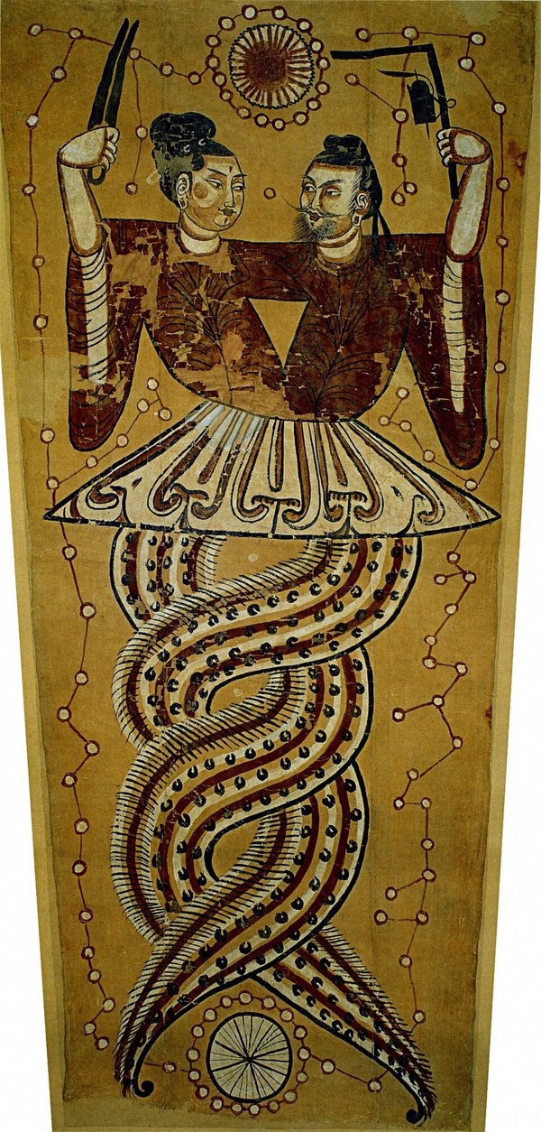 Depiction of Fuxi
