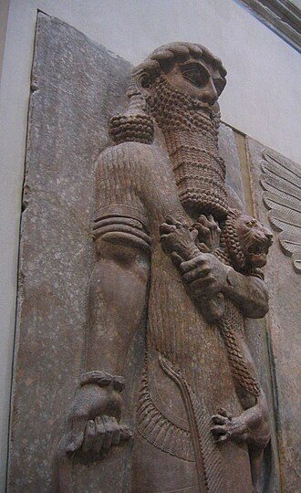 Depiction of Gilgamesh