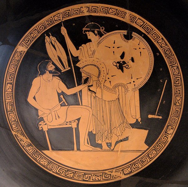 Depiction of Hephaestus