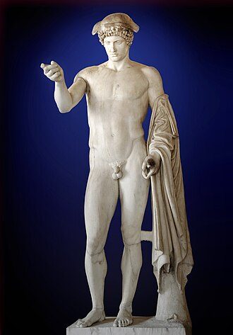 Depiction of Hermes