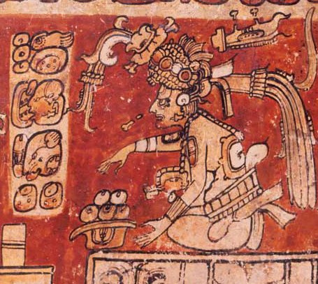 Depiction of Itzamna