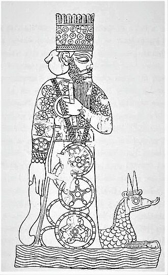 Depiction of Marduk
