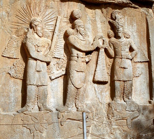 Depiction of Mithra