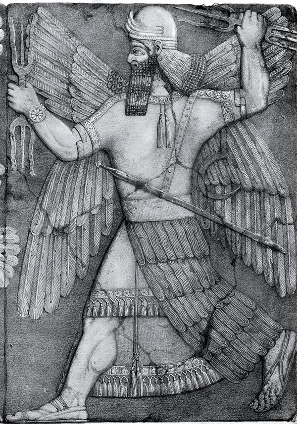 Depiction of Ninurta