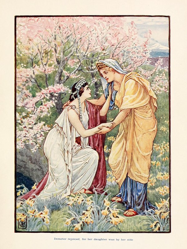 Depiction of Persephone
