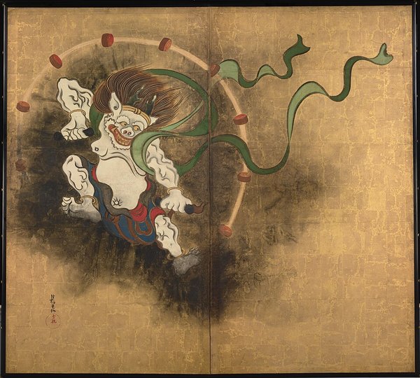 Depiction of Raijin