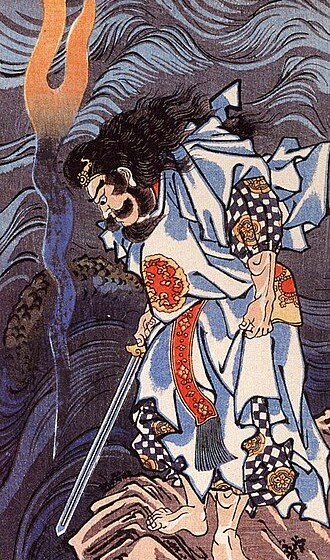 Depiction of Susanoo