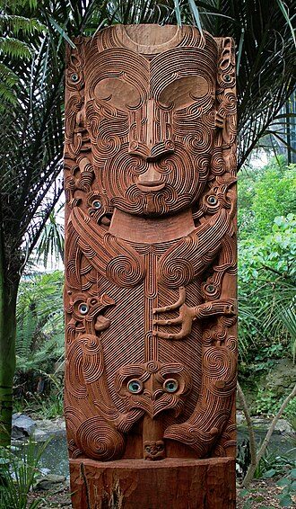 Depiction of Tāne