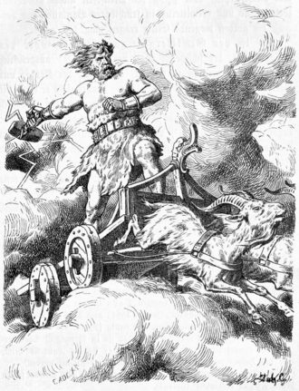 Depiction of Thor