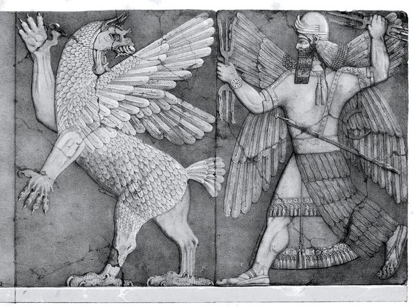 Depiction of Tiamat