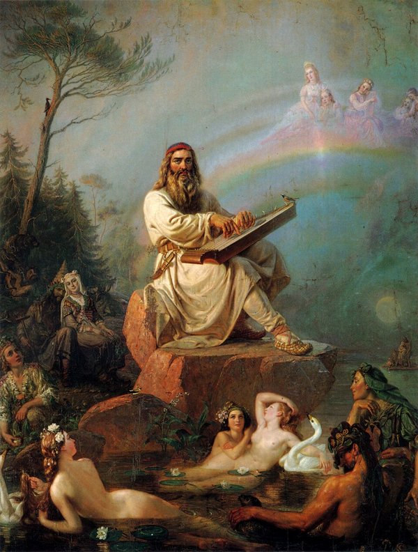 Depiction of Väinämöinen