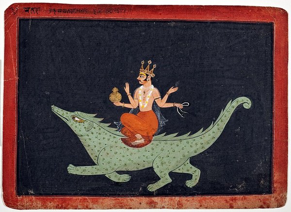 Depiction of Varuna