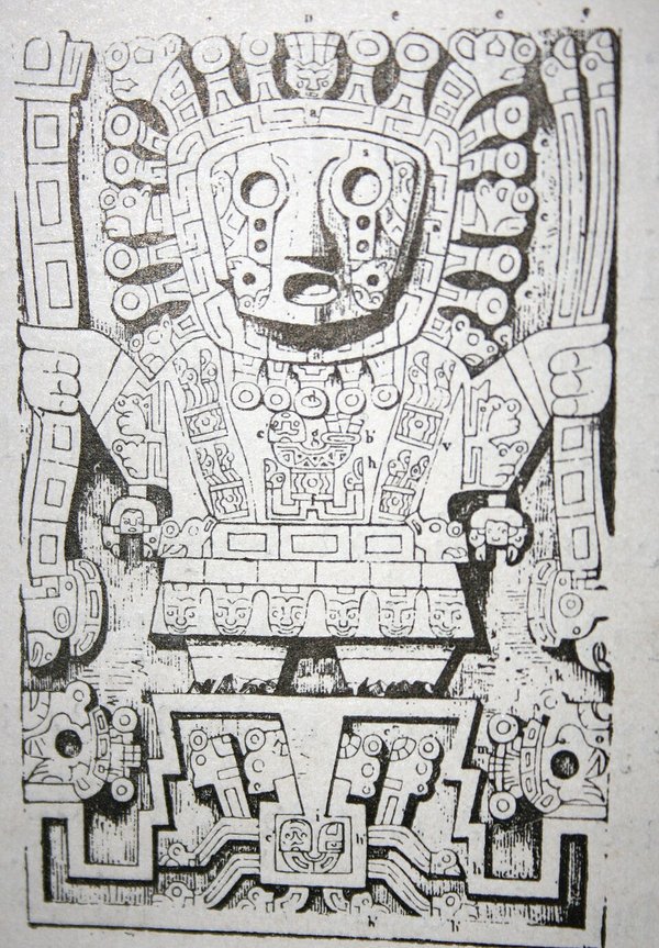 Depiction of Viracocha