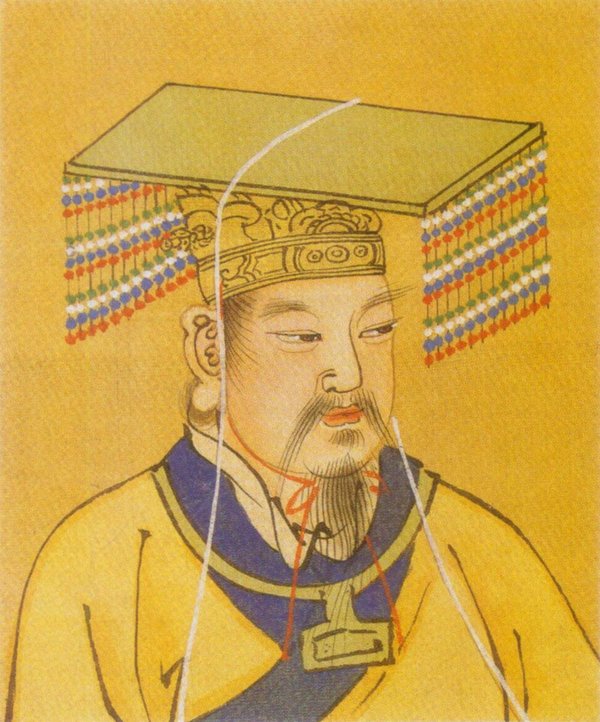 Depiction of Yellow Emperor