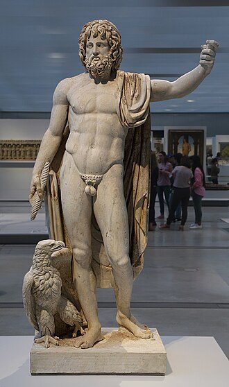 Depiction of Zeus
