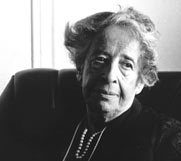 Depiction of Hannah Arendt