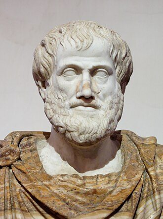 Depiction of Aristotle