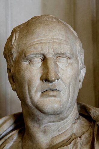 Depiction of Cicero