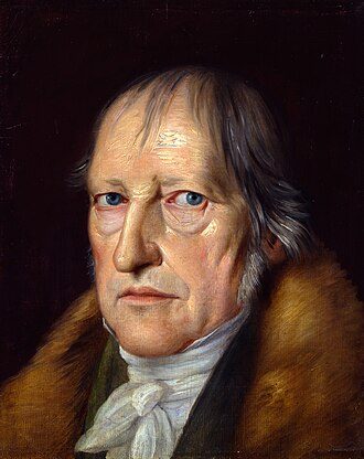 Depiction of G. W. F. Hegel