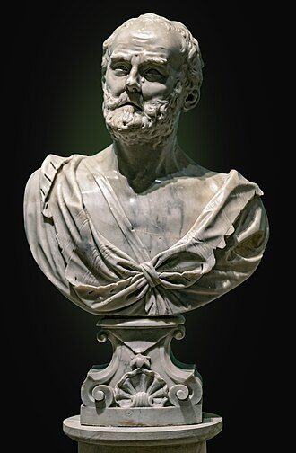 Depiction of Heraclitus