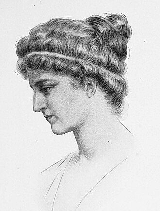 Depiction of Hypatia