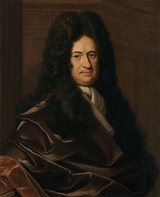 Depiction of Gottfried Wilhelm Leibniz