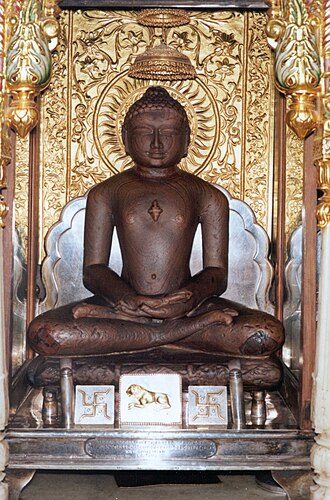 Depiction of Mahāvīra