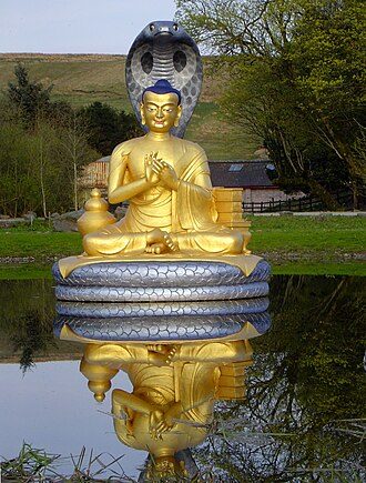 Depiction of Nāgārjuna