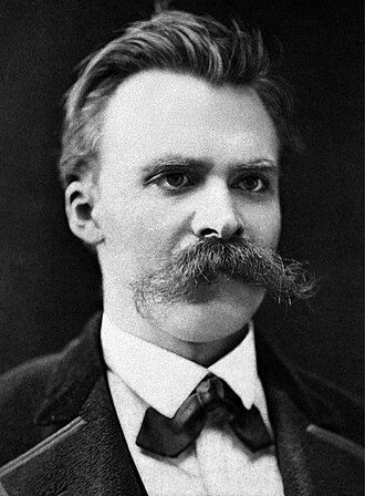 Depiction of Friedrich Nietzsche