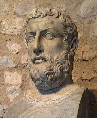 Depiction of Parmenides