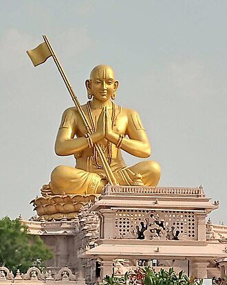 Depiction of Rāmānuja