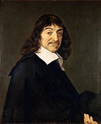 Depiction of René Descartes