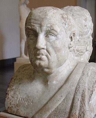 Depiction of Seneca the Younger