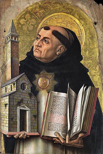 Depiction of Thomas Aquinas