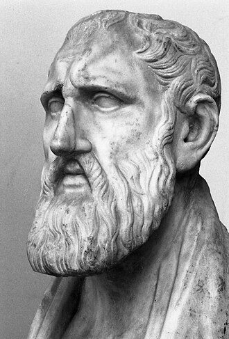 Depiction of Zeno of Citium